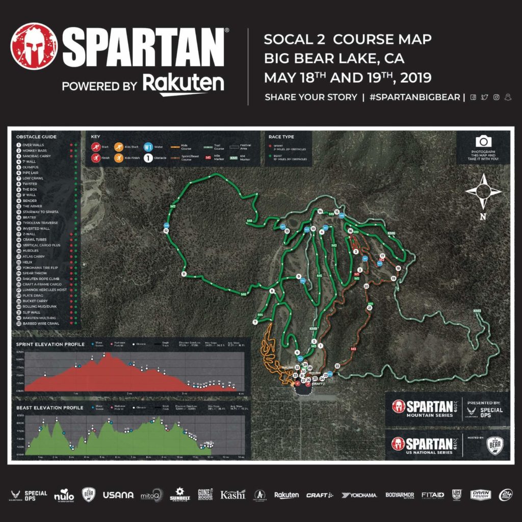 Spartan Race Course Maps Kevin Gillotti MultiSport Racer Endurance
